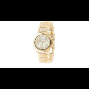 Michael Kors Horn Resin & Gold Watch